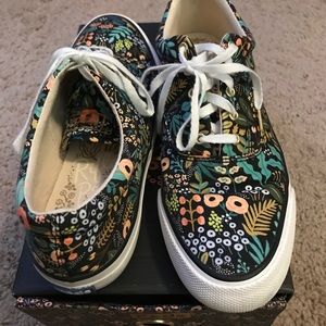 Keds and Rifle Paper Collab wildflower sneaker